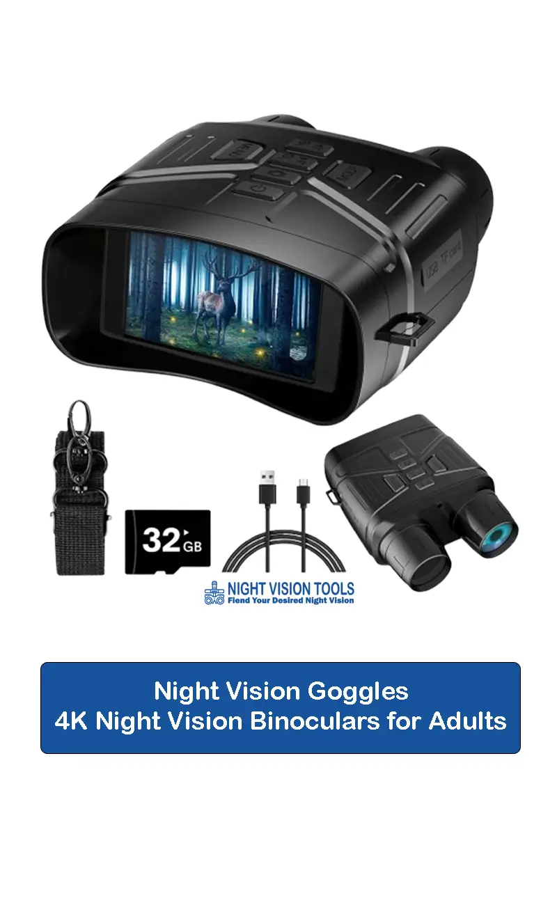 4K Night Vision Binoculars for Adults