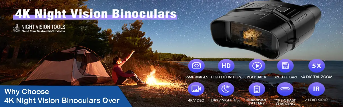 Why Choose 4K Night Vision Binoculars Over Traditional Models