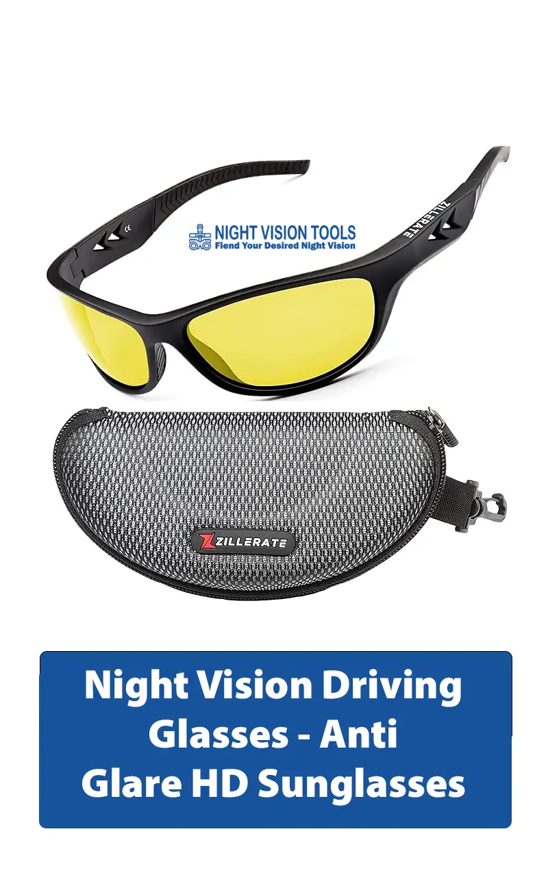 Night Vision Driving Glasses - Anti Glare HD Sunglasses